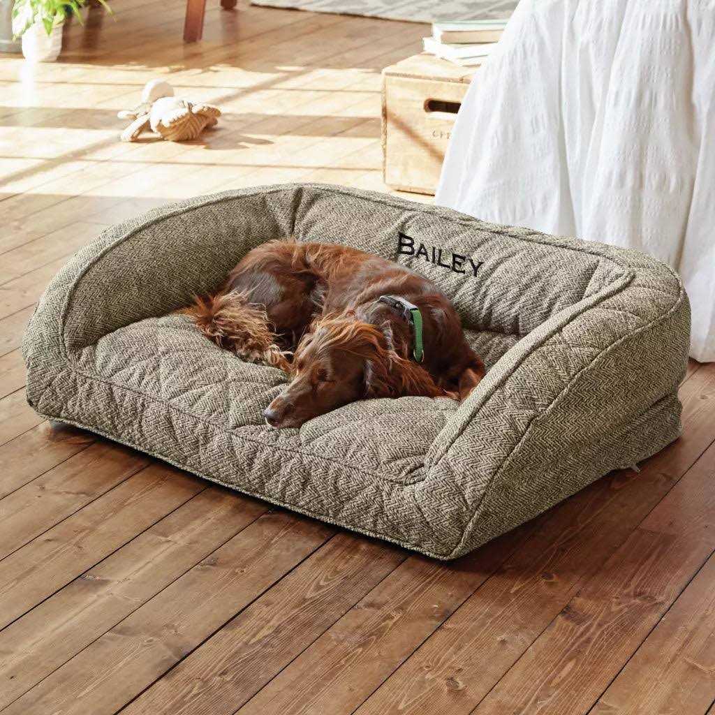 Orvis ComfortFill-Eco Bolster Dog Bed - Pet Supplies online store