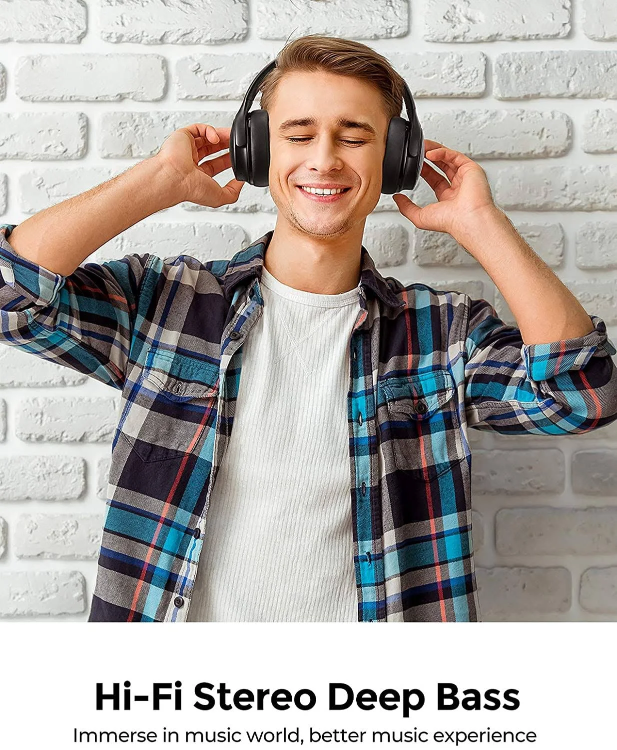 Mpow H19 IPO Active Noise Cancelling Headphones, Bluetooth 5.0 Headphones with CVC8.0 Mic, Deep Bass, Quick Charge 35h Playtime
