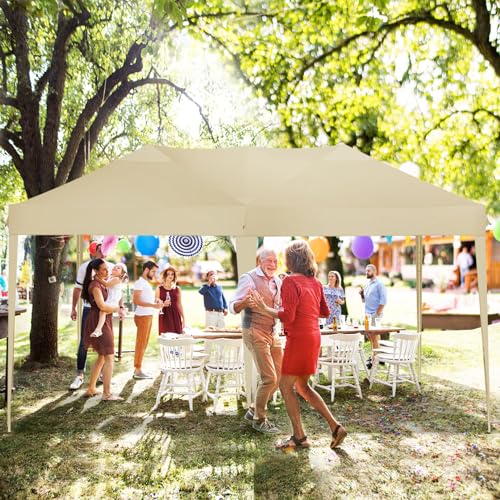 COBIZI Canopy 10x20 Pop Up Canopy Tent with 6 Sidewalls Party Tents for Parties Weddings Backyard Waterproof Canopy Outdoor Commercial Canopy Event
