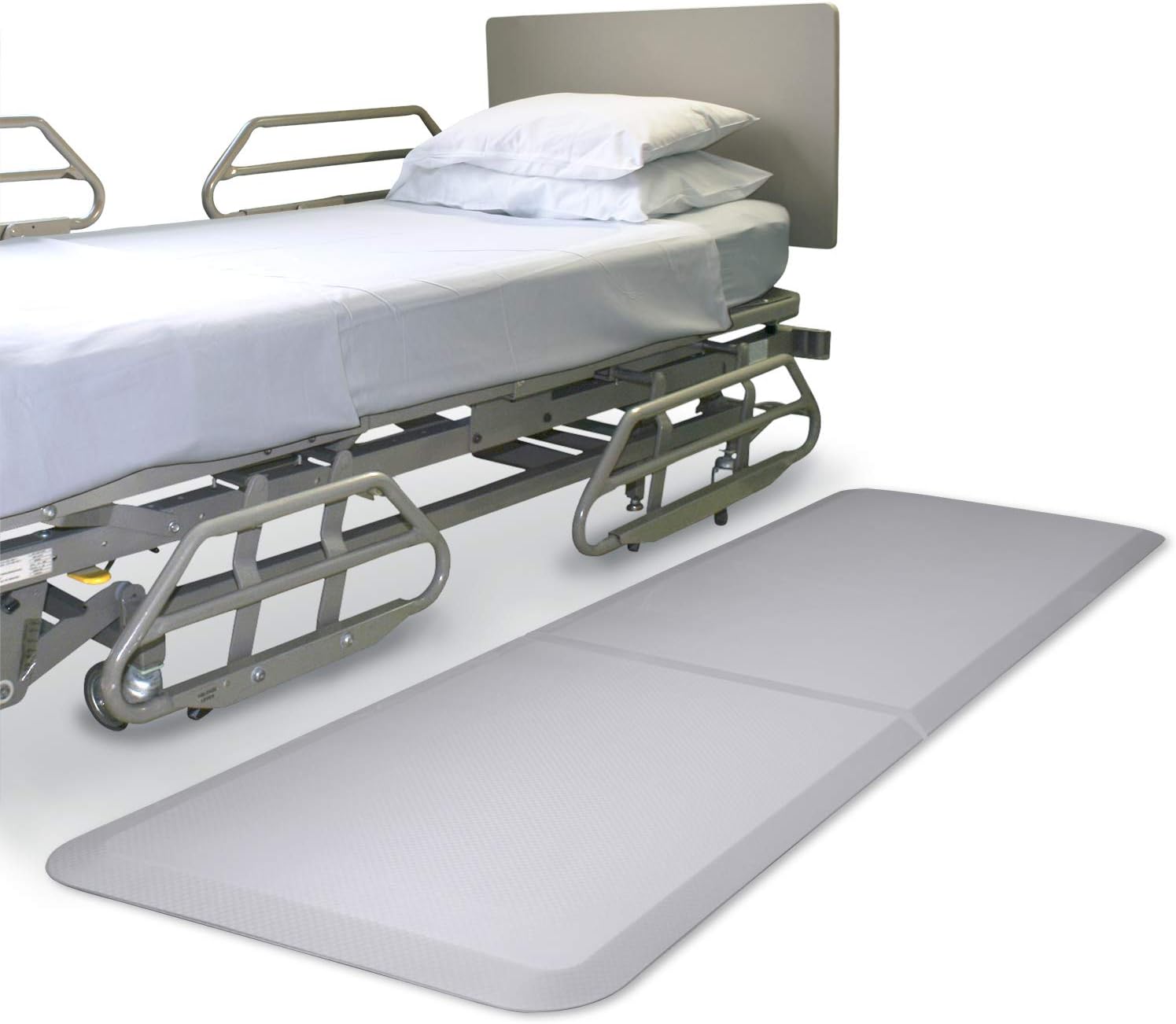 NYOrtho Bedside Foldable Floor Mats for Elderly – Handicap Non-Slip Beveled Edge Fall Protection Fallshield