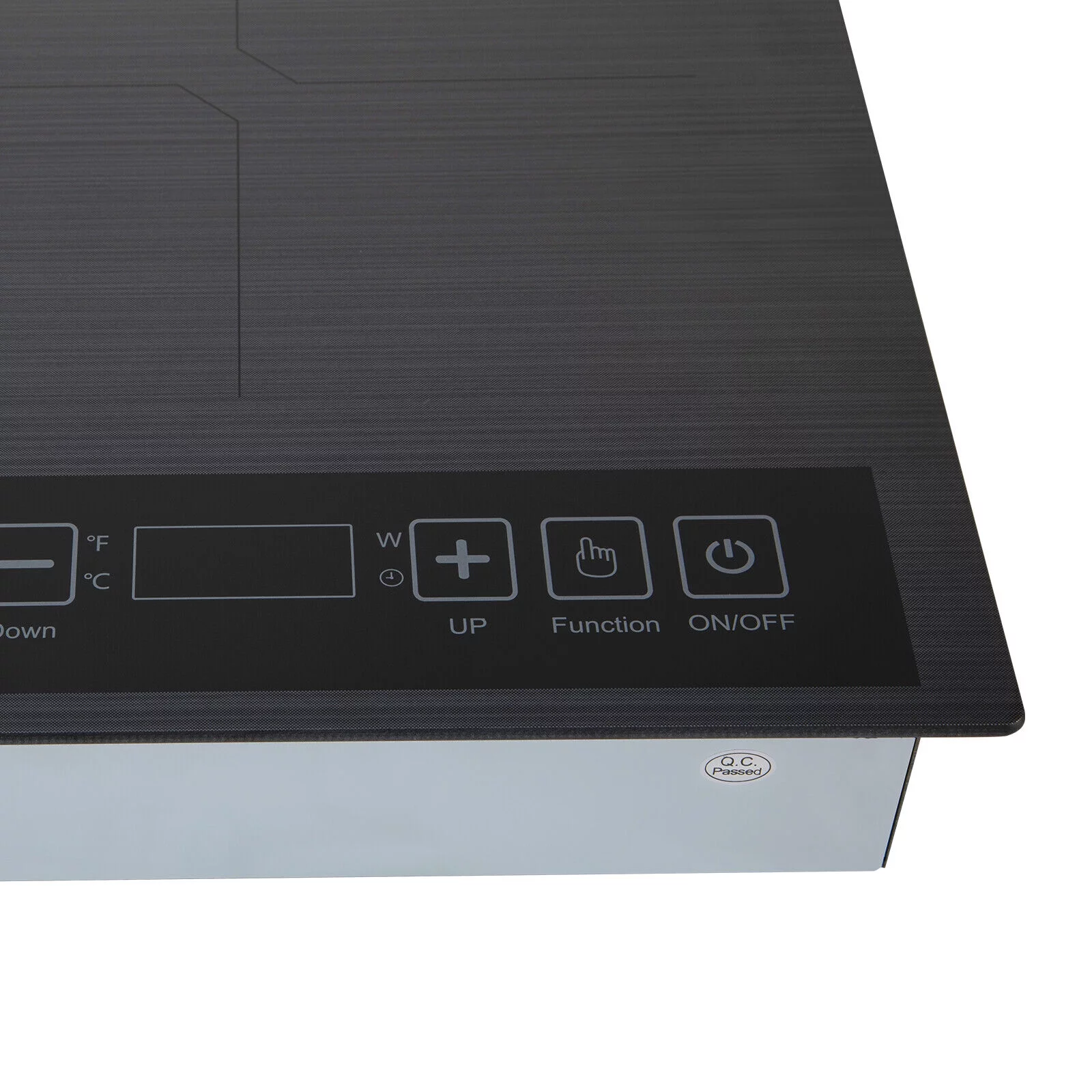 Electric Induction Cooktop Countertop Dual Cooker - 2 Burner Cooker Electric Stove Hot Plate Black for Canteens, Hotels, Restaurants, Families