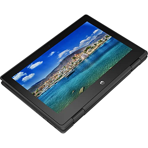 HP 2023 Premium 2-in-1 Convertible Laptop, 11" HD IPS Touchscreen, Intel 4-Core Pentium Processor Up to 3.30GHz, 8GB Ram, 128GB SSD