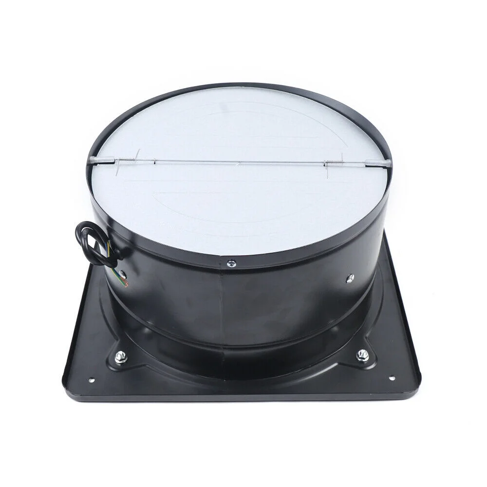 Oukaning 12" Exhaust Fan Blower Ventilation Extractor Air Blower Fan Wall Mounted 125W
