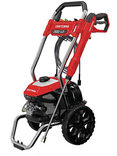 CRAFTSMAN Electric Pressure Washer, Cold Water, 2100-PSI, 1.2 GPM, Corded (CMEPW2100)