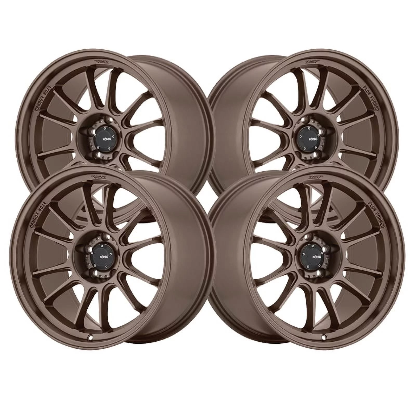 Konig 47BZ Hypergram 17x8 4x100 +45et Race Bronze Wheel