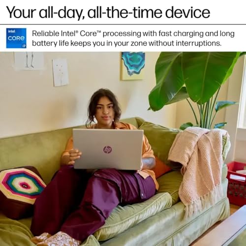 HP 15.6 Touchscreen Business Laptop, 15.6" FHD Touch Display, Intel 13th Gen i7-1355U, 32 GB DDR4 RAM, 1 TB SSD, Iris Xe Graphics, Fast Charge