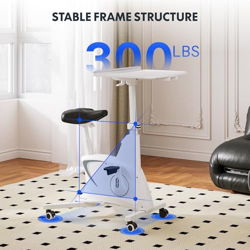 FLEXISPOT V9 3-IN-1 Exercise Bike, All-in-one Under Desk Bike