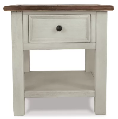 Signature Design by Ashley Casual Bolanburg End Table Two-tone