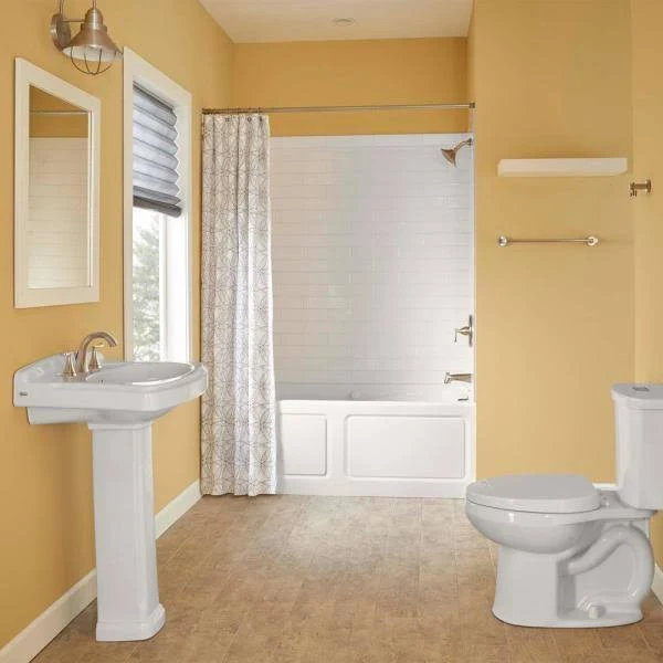 American Standard Chatfield Tub Shower Faucet in Brushed Nickel 7413508.295