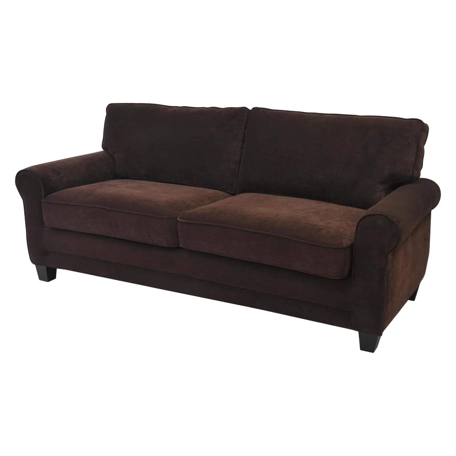Serta Copenhagen 73" Sofa in Brown - Curated Treasures Market