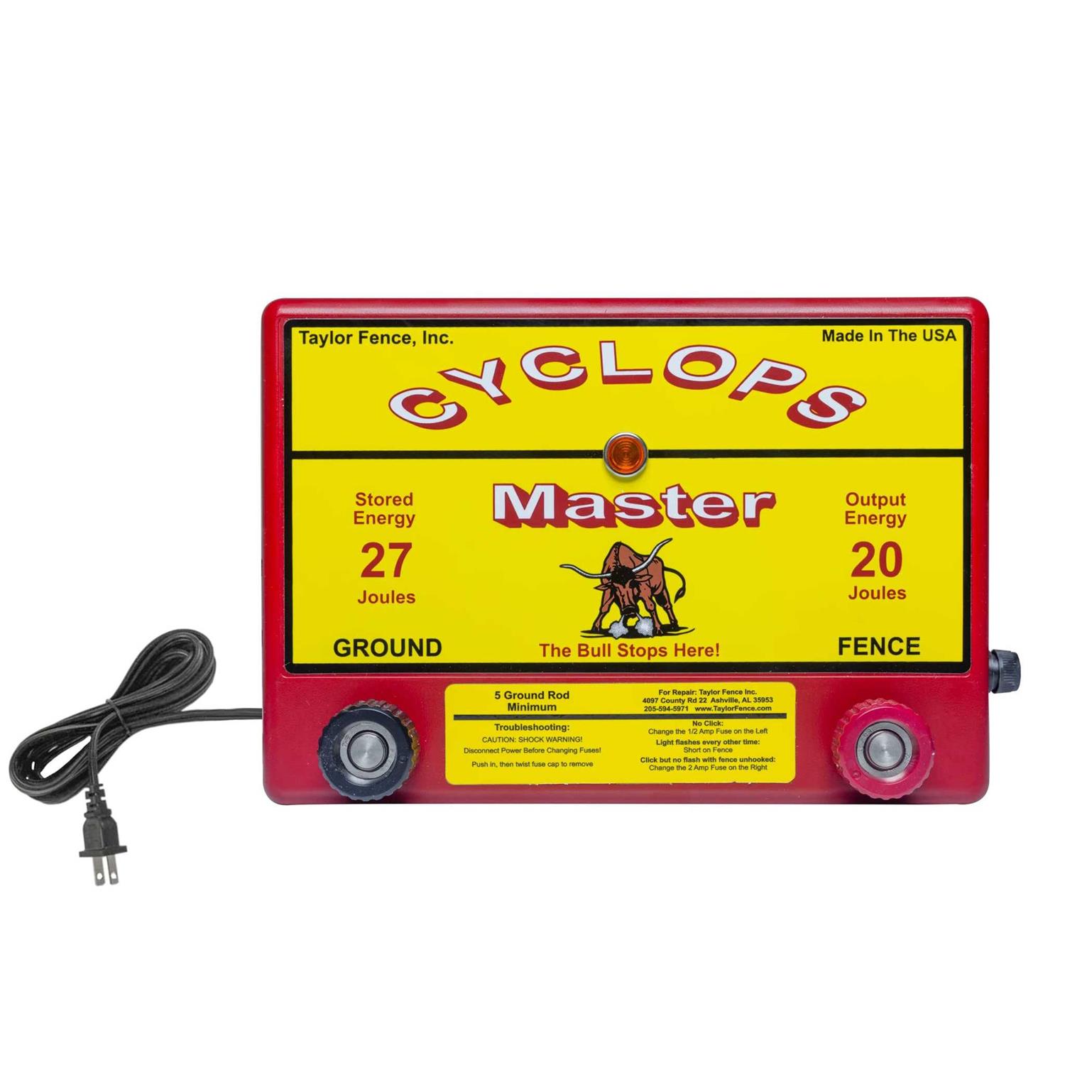 Cyclops Master 20 Joule Fence Charger - Shop Hardware Tools Online Store