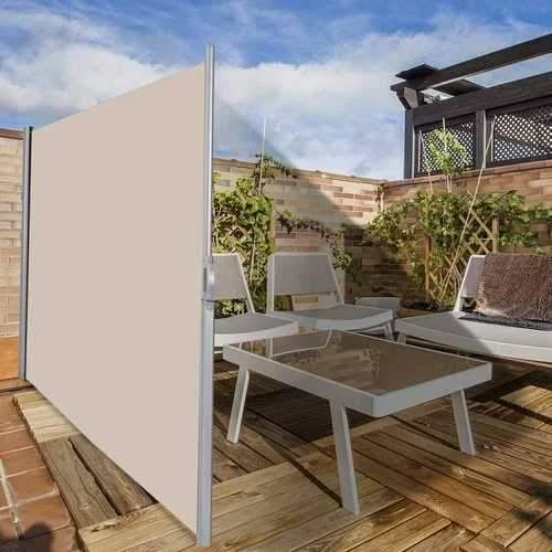Costway Patio Retractable Folding Side Awning Screen