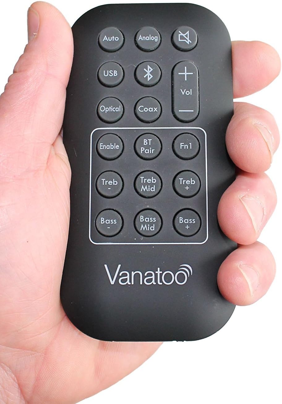Vanatoo Transparent Zero Powered Speakers - Bluetooth Speakers - Speakers AUX, USB, Optical, Analog - Computer Speakers - TV Speakers