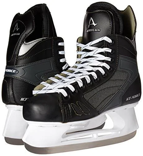 American Athletic Ice Force 2.0 Hockey Skate, Black