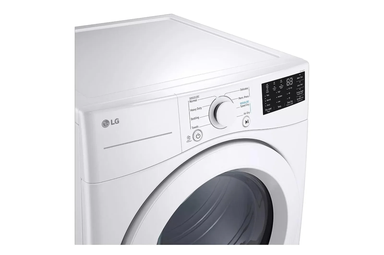 LG DLG3471W  FRONT LOAD GAS DRYER White