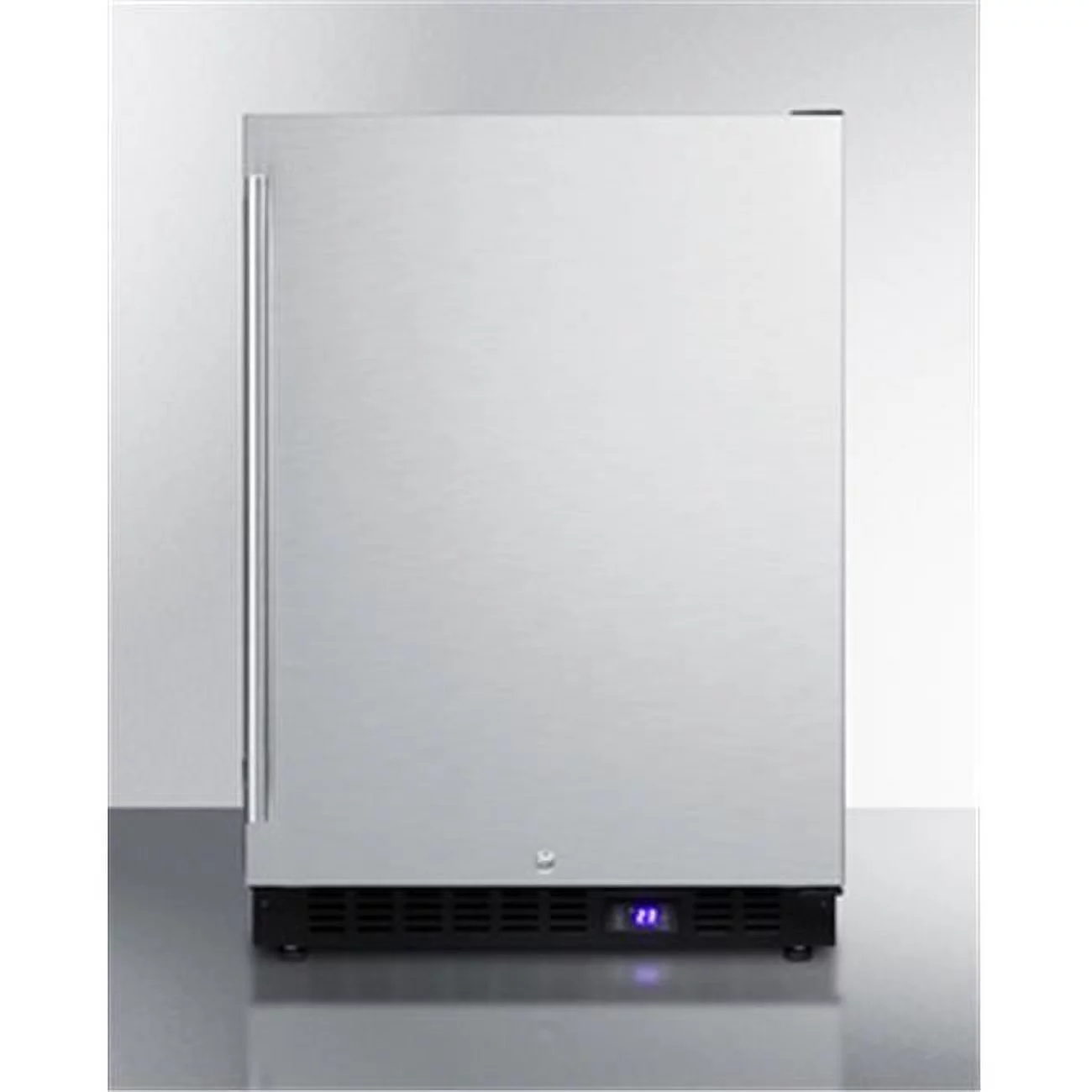 4 in. Freestanding Upright Freezer, Black