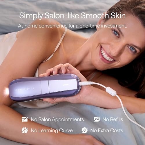 Ulike Laser Hair Removal Device Air 10 Ipl Gift for Women and Men, Ice Cool and Permanent Hair Reduction for Nearly Painless, Dual Lights