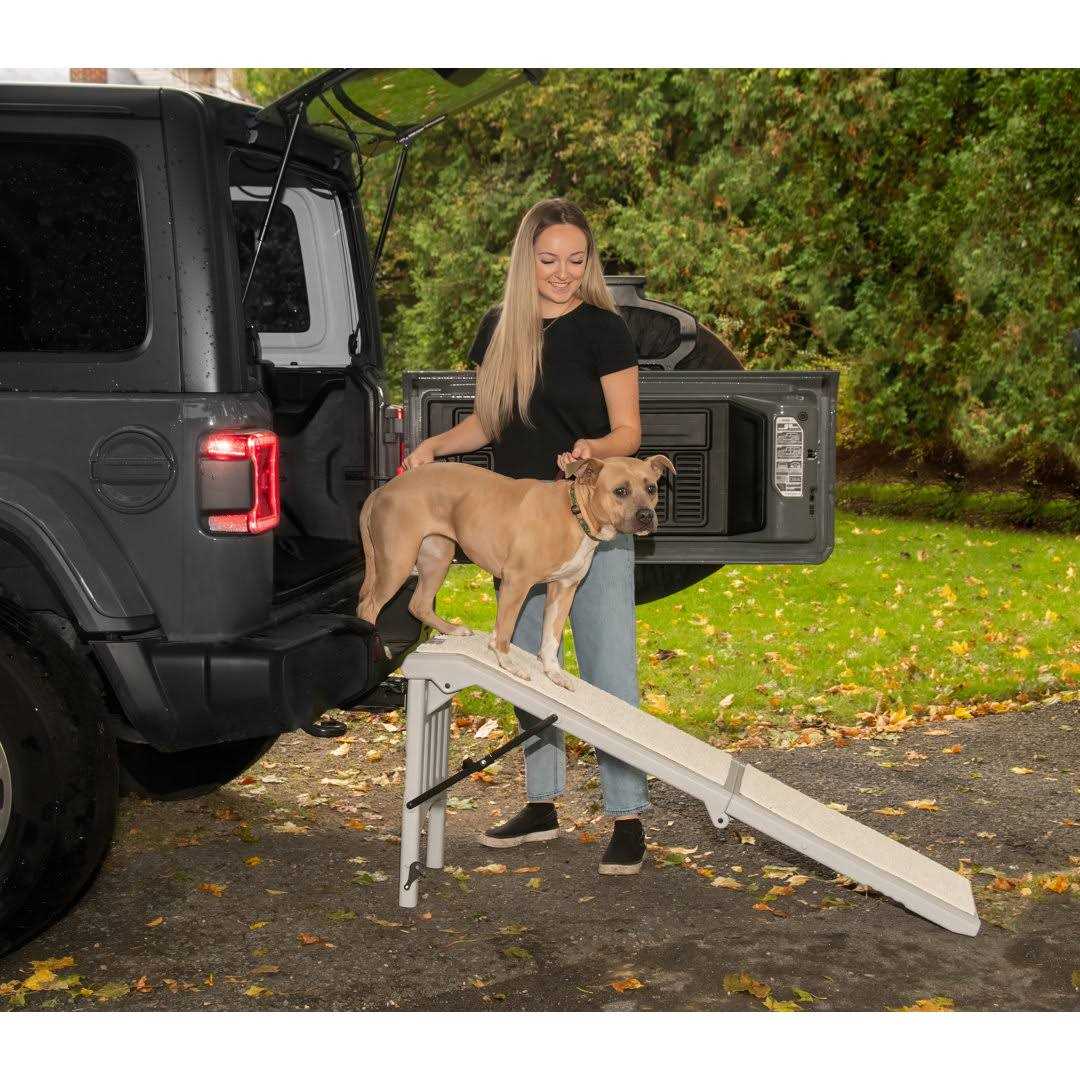 Pet Gear Free-Standing Pet Ramp with SupertraX - Pet Supplies online store