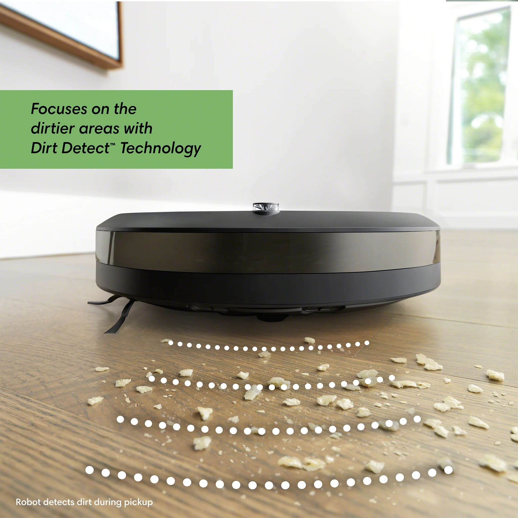iRobot® Roomba® i1+ (1552) Wi-Fi Connected Self-Emptying Robot Vacuum, Ideal for Pet Hair, Carpets