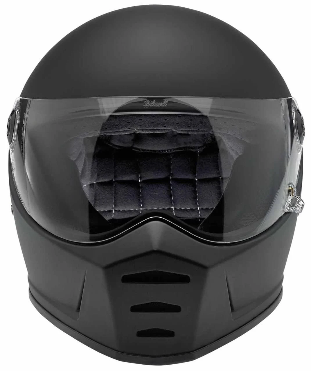 Biltwell Lane Splitter Flat Black Full Face Helmet
