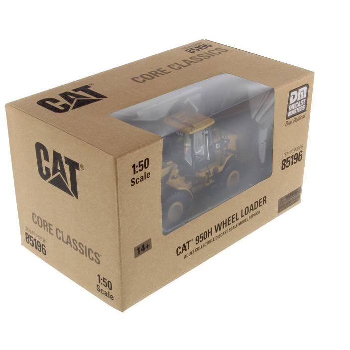 Cat Caterpillar 950H Wheel Loader with Operator 1/50 Diecast Model by Diecast Masters