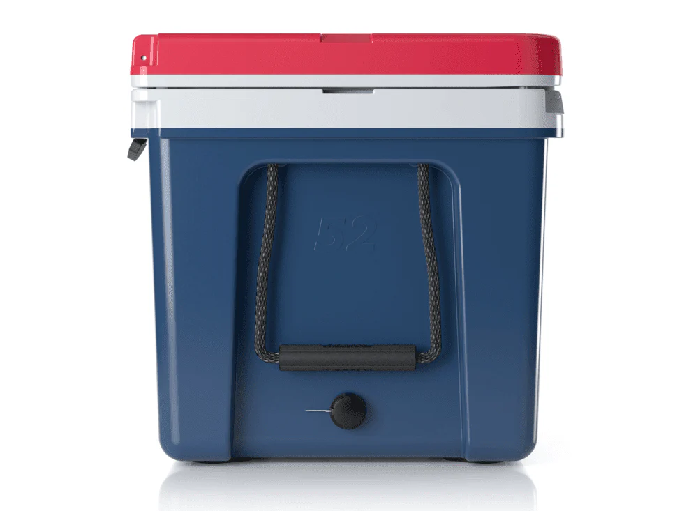 RTIC 52 QT Ultra-Light Hard-Sided Ice Chest Cooler, Dark Grey And Cool Grey, Fits 76 Cans