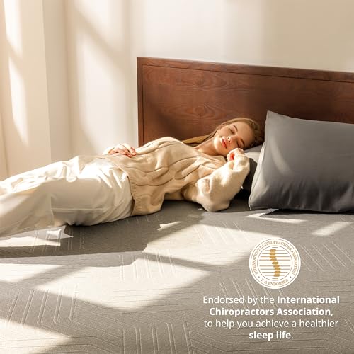 EGOHOME 14 Inch King Size Memory Foam Mattress for Back Pain, Cooling Copper Gel Bed in a Box, Foam Made in USA, CertiPUR-US Certified