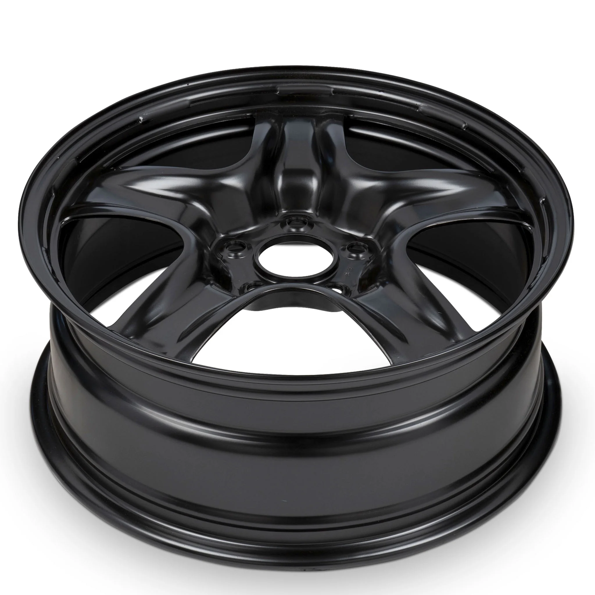 For 2004-2010 Pontiac G6 17 Inch Painted Black Rim - OE Direct Replacement - Road Ready Car Wheel