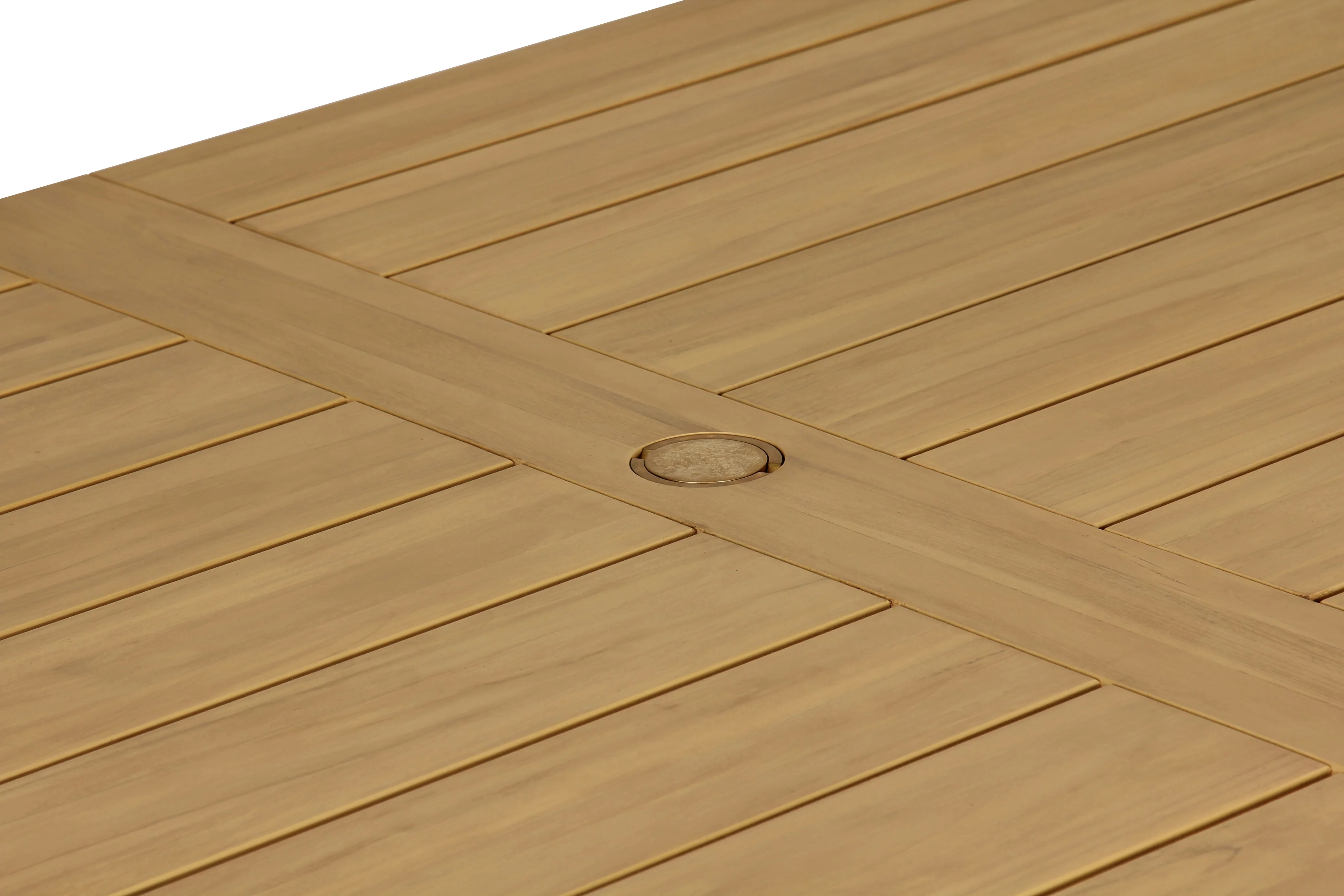 Better Homes & Gardens Ashbrook, Outdoor, Teak Dining Table by Dave & Jenny Marrs