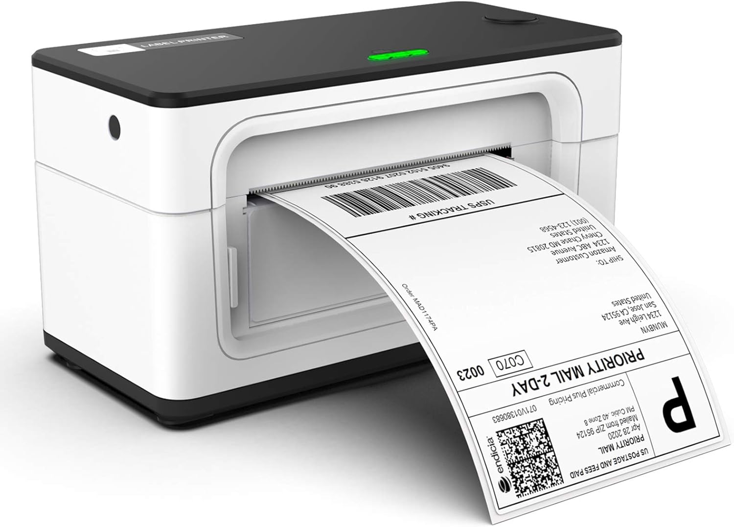 Pink Label Printer, MUNBYN 4x6 Thermal Label Printer for Shipping Packages & Small Business, Desktop Label Printers Compatible with USPS, UPS, FedEx