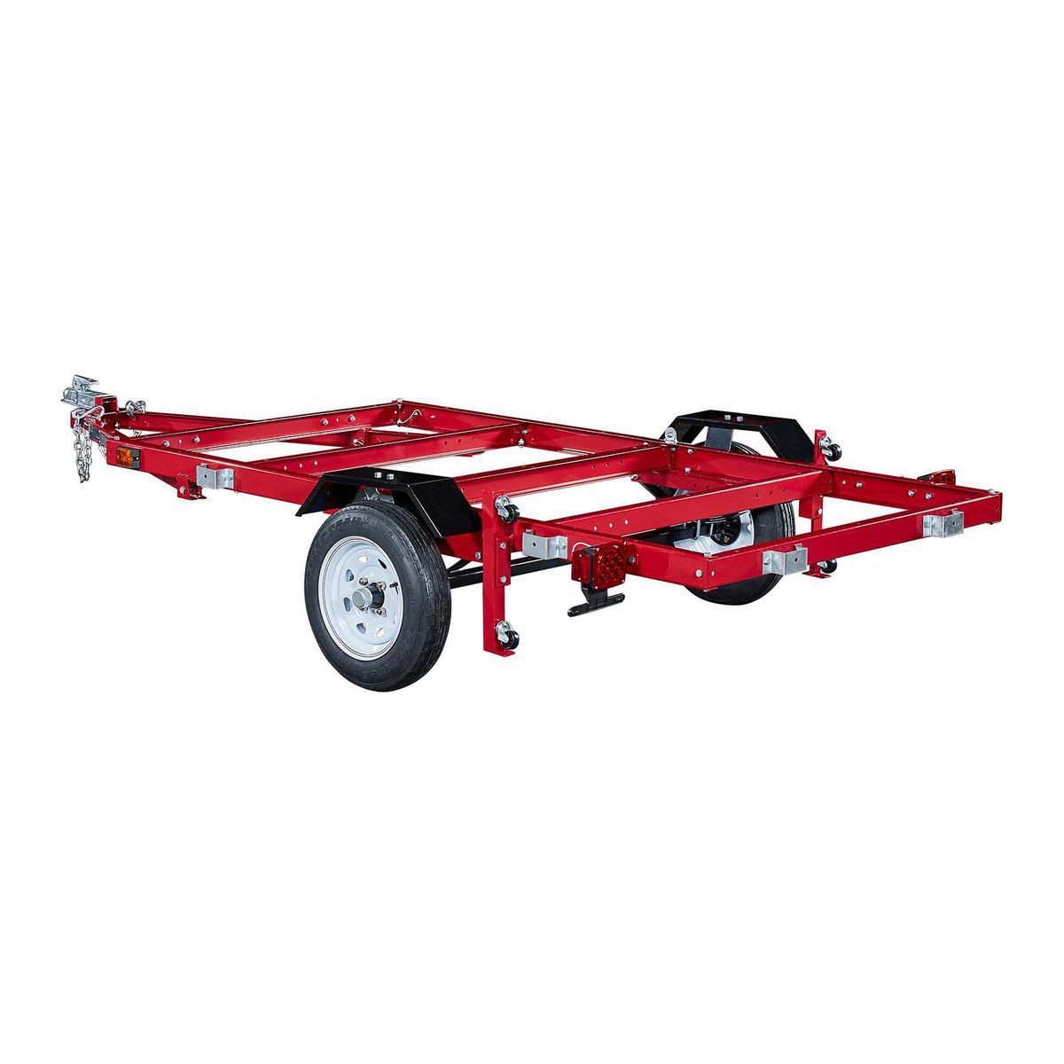 HAUL-MASTER 1195 lb. Capacity, 4 ft. x 8 ft. Folding Trailer