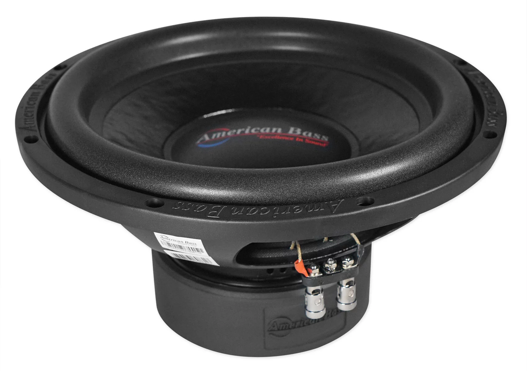American Bass XO 1244 12" 600w Car Subwoofer 4-ohm Sub+Mono Amplifier+Amp Kit