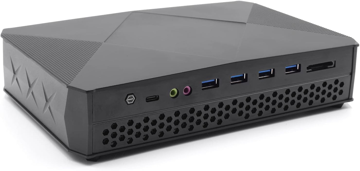 HISTTON Gaming Mini PC Windows 11, AMD Ryzen 7 3700U 32GB RAM 1TB NVME SSD, Support SATA3.0 for 2.5 inch HDD/SSD