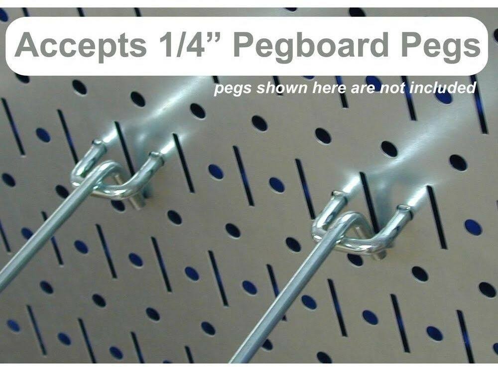 Wall Control Pegboard Standard Tool Storage Kit, Blue/Black
