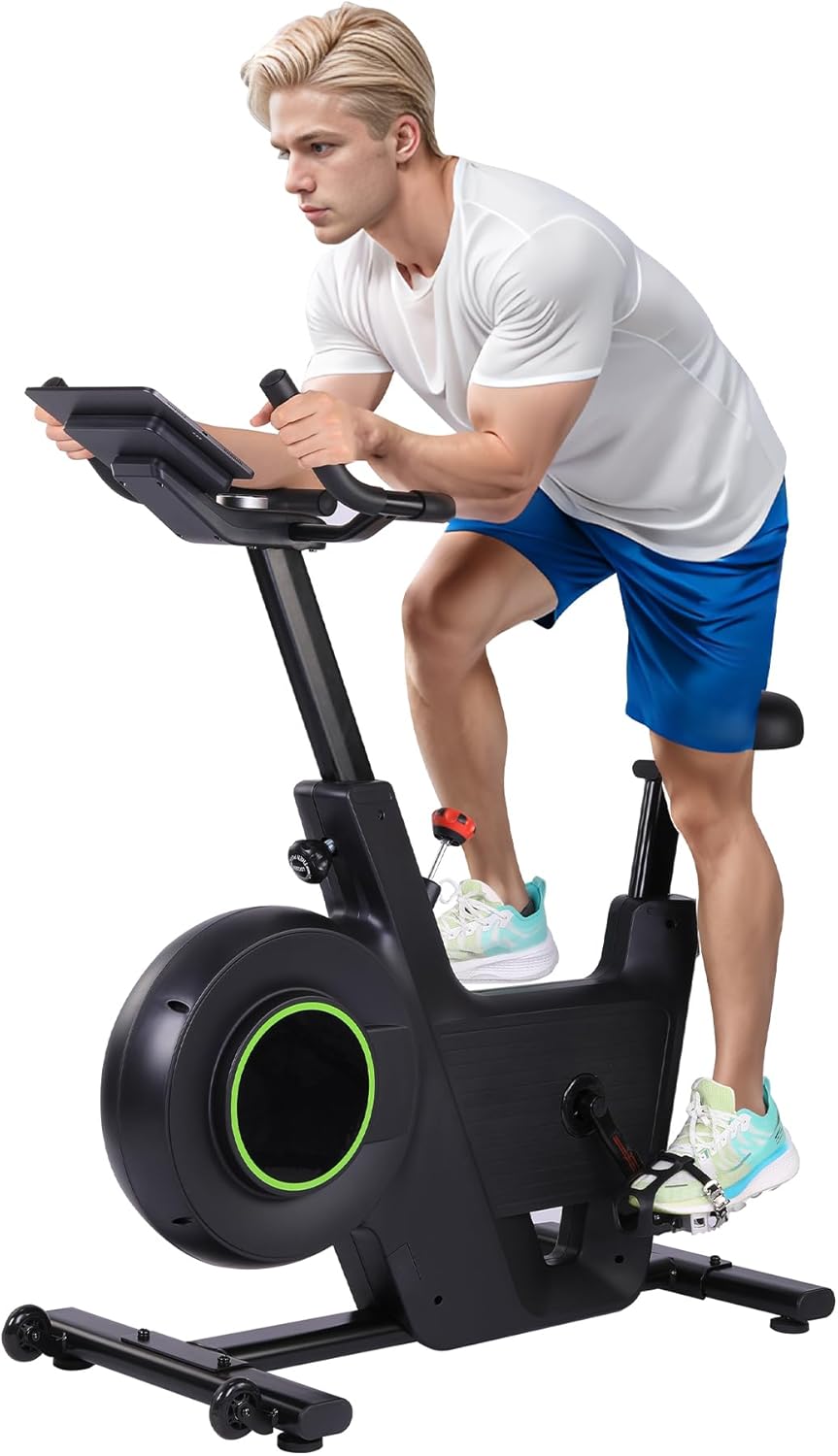 Exercise Bike,Indoor Cycling Bike for Home Cardio, Plus Magnetic Resistance/Brake Pad Indoor Cycling Bike Stationary