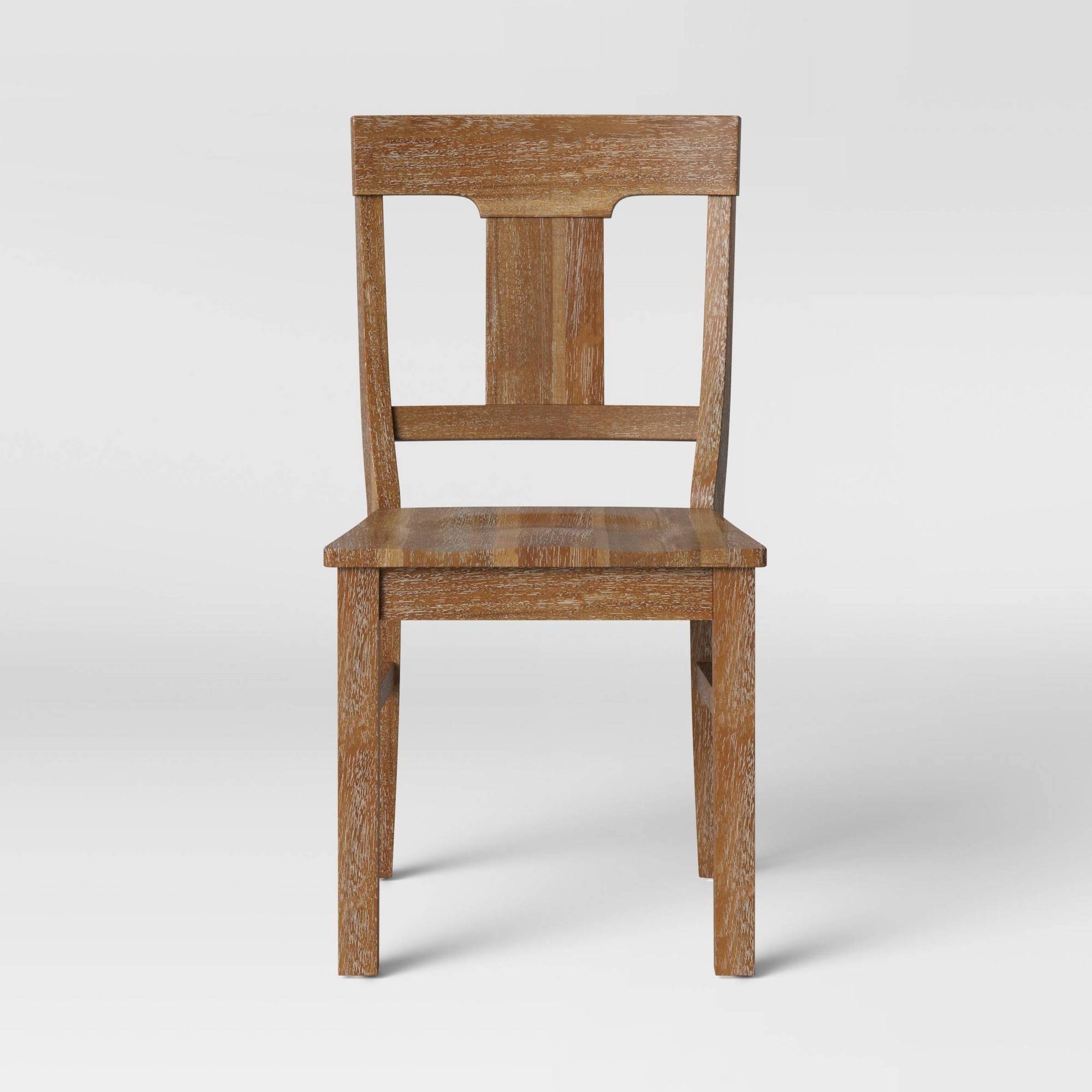 2pk Wheaton Rustic Dining Chair Brown - Threshold