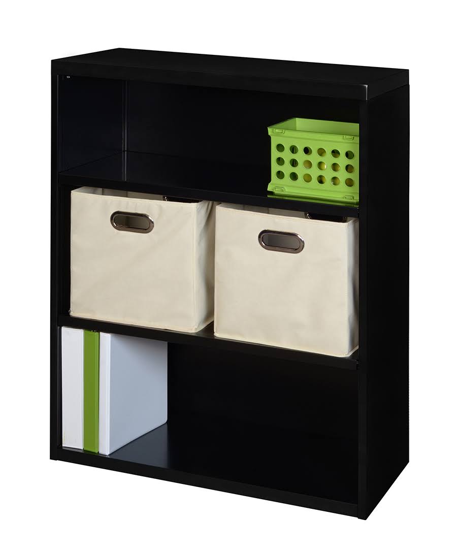 Fusion 40x22 x 36x22 Bookcase- Black