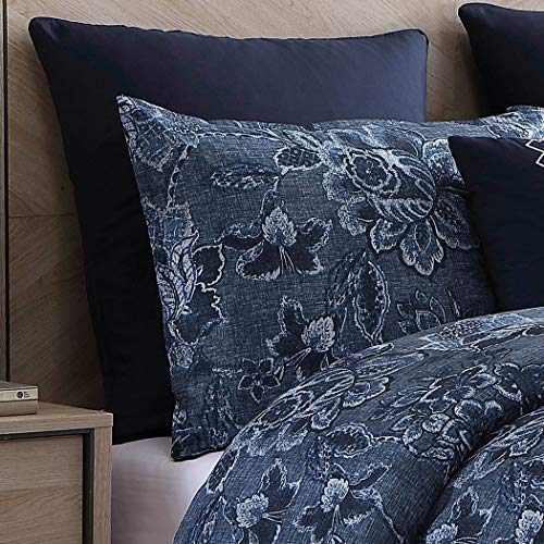 Riverbrook Home 100% Polyester Comforter Set, Queen, Hillcrest - Ivory/Gold, 9 Piece Set