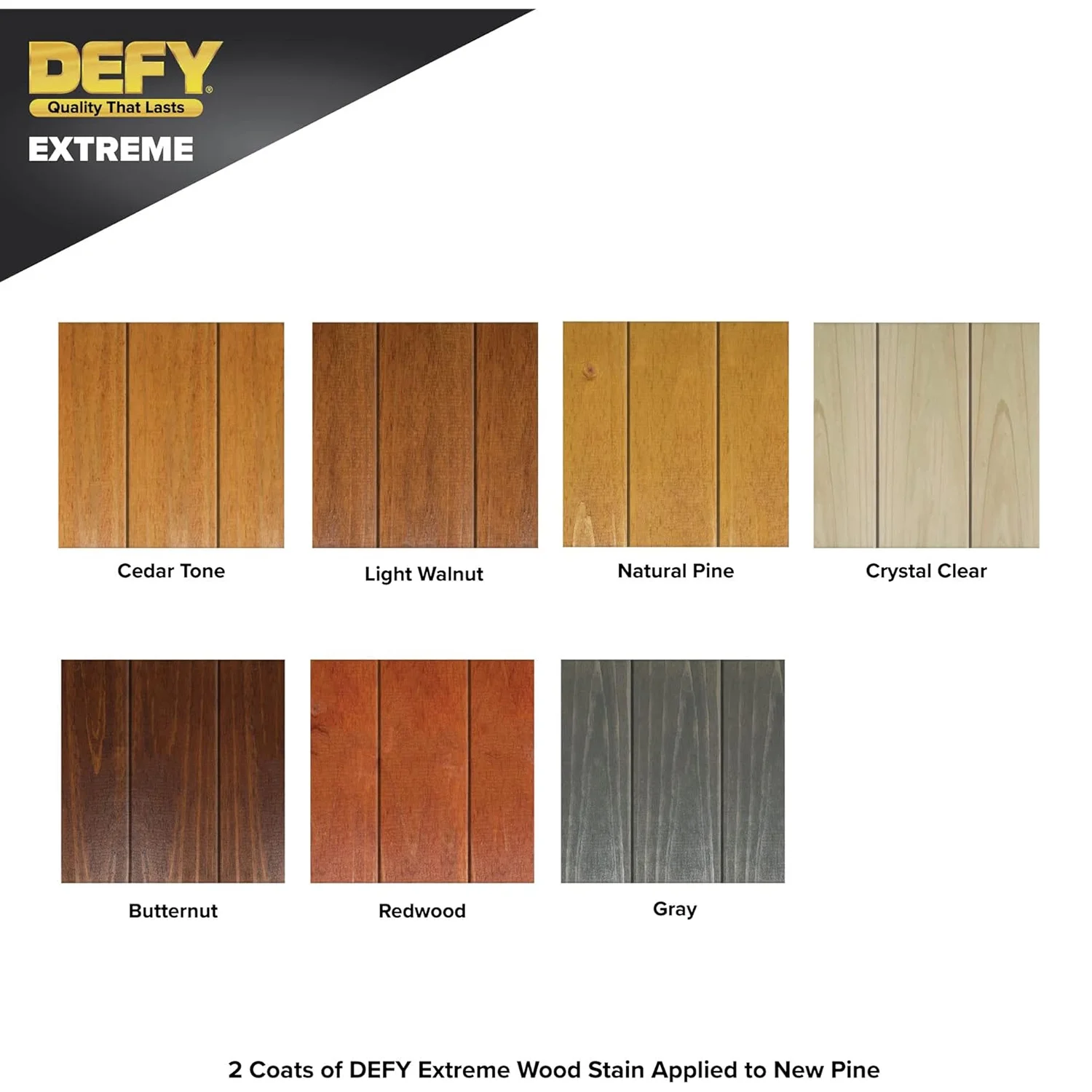DEFY Extreme Wood Stain Natural Pine 5gal