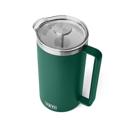 YETI Rambler French Press Coffee Maker, with GroundsControl Filter