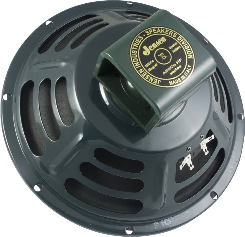 Jensen P10R-F 25W 10x22 Guitar Speaker, 8 Ohm from StewMac. Jensen Electronics