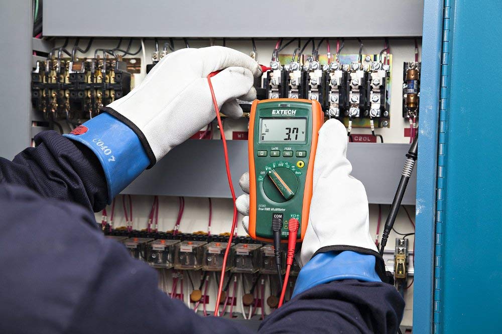Extech EX360 Electrical MultiMeter with Non-Contact Voltage Detector
