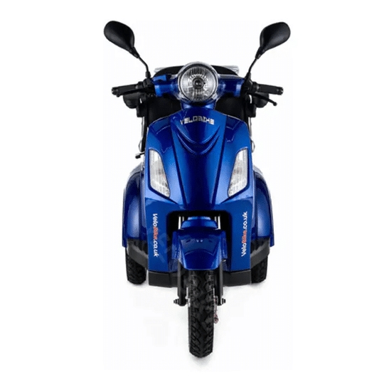 VELECO 3 Wheeled Electric Mobility Scooter 900W 8 mph16 mph ZT15