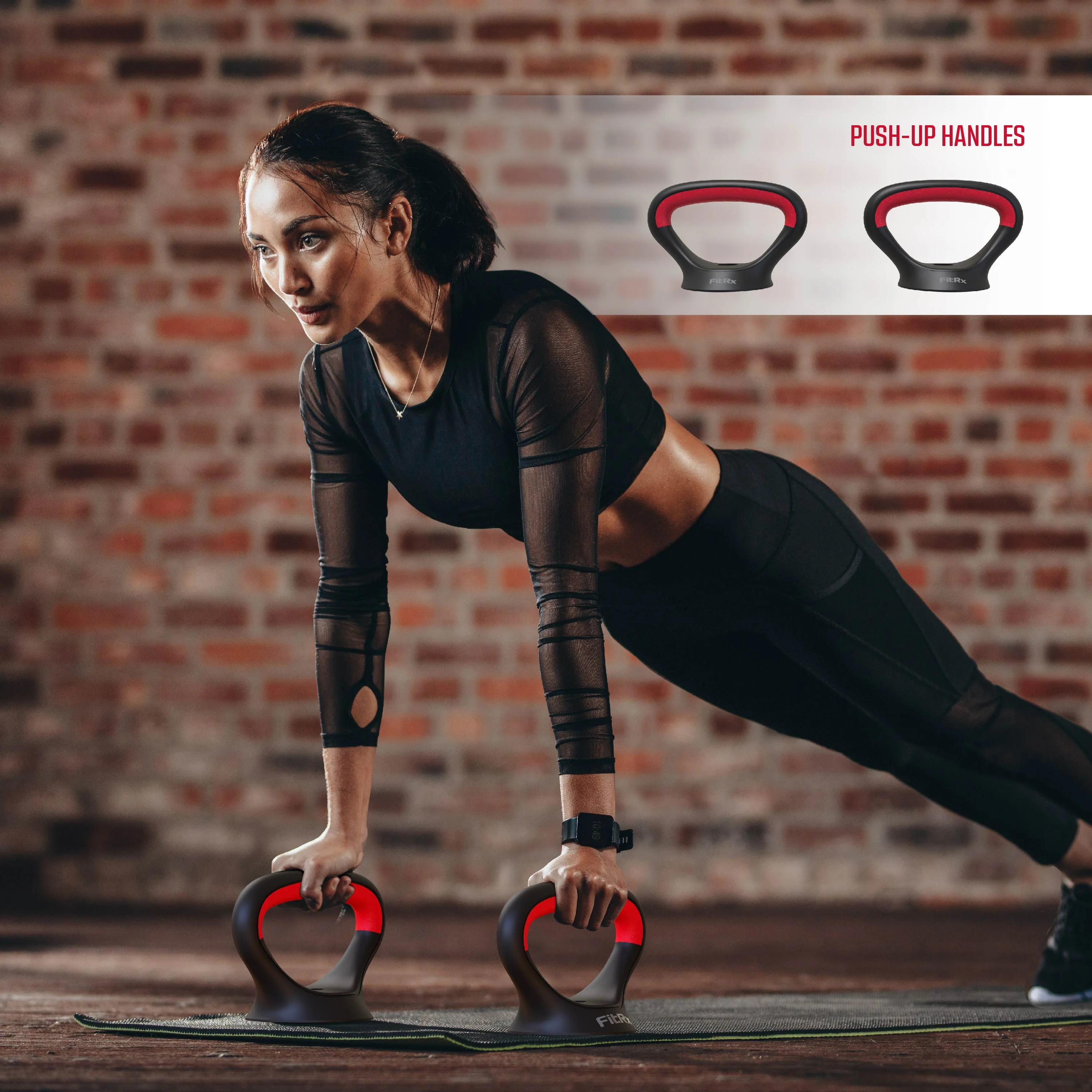 FitRx SmartBell Gym, 60 lbs. 4-in-1 Adjustable Interchangeable Dumbbell, Barbell, and Kettlebell Weight Set, Black