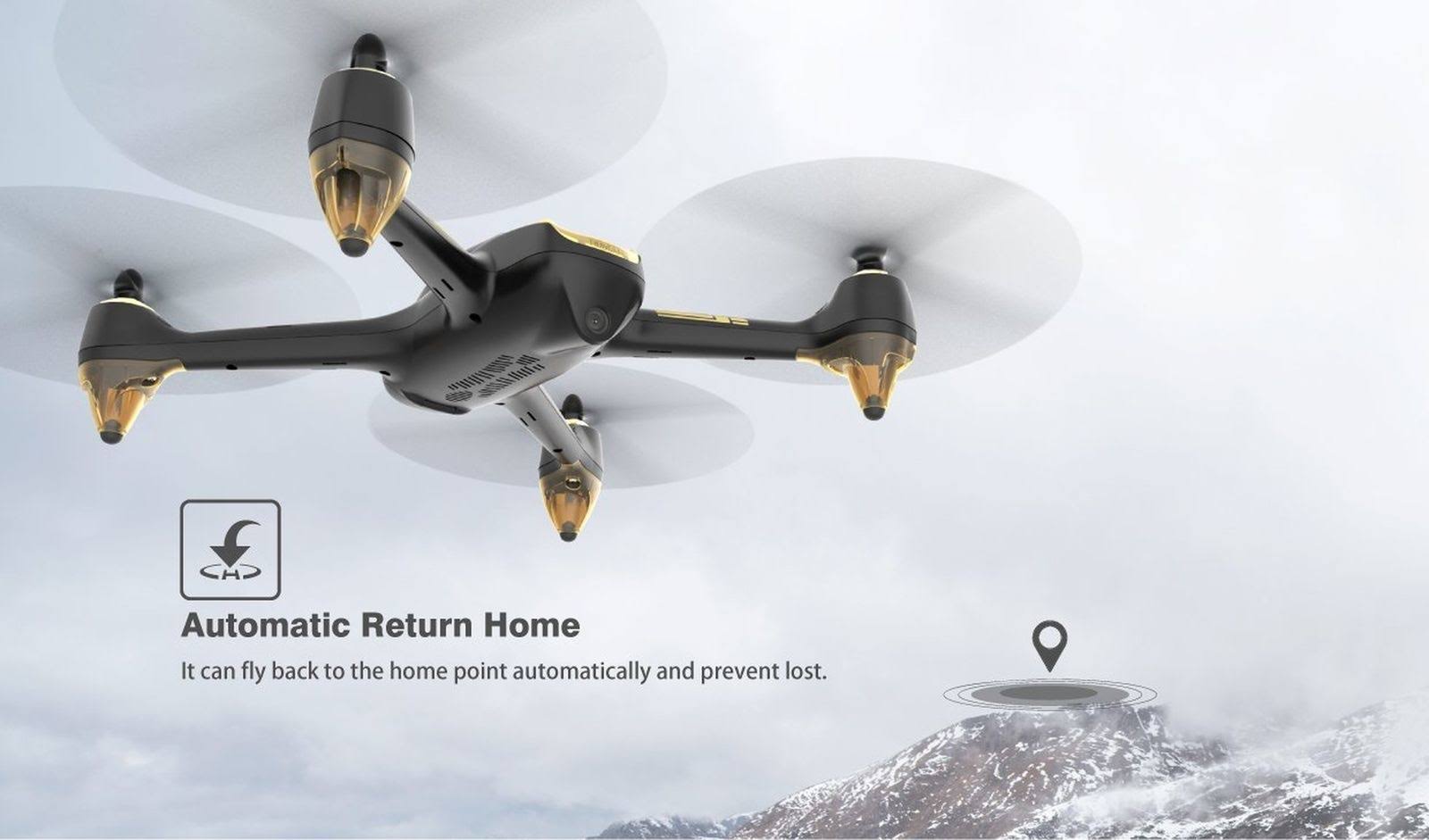 Hubsan Professional Version Mode Switch H501S X4 5.8G FPV Brushless with 1080p HD Camera GPS RC Quadcopter RTF