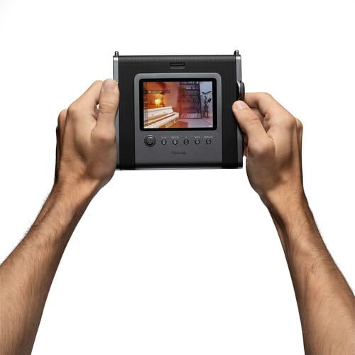 INSTAX Wide EVO 2-in-1 Instant Film Camera and Printer, Rear LCD Screen, 10 Lens and 10 Film Filters, Wide-Angle Lens Function