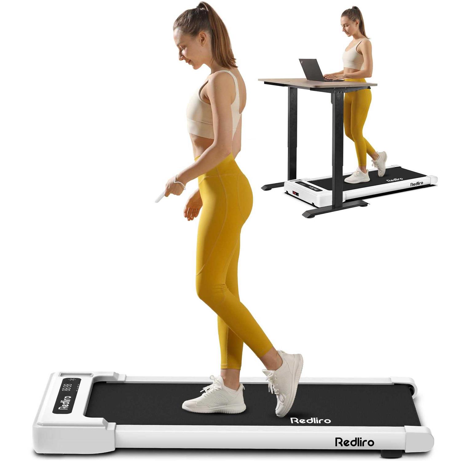Redliro Walking Pad Under Desk Treadmill 265lbs 2.25hp Running Machine for Home Office - Sports Supplies Online Store