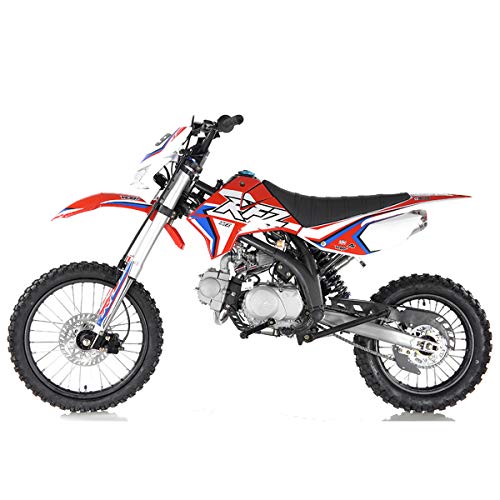 X-PRO 125cc Adult Gas Dirt Pitbike with Headlight, Black