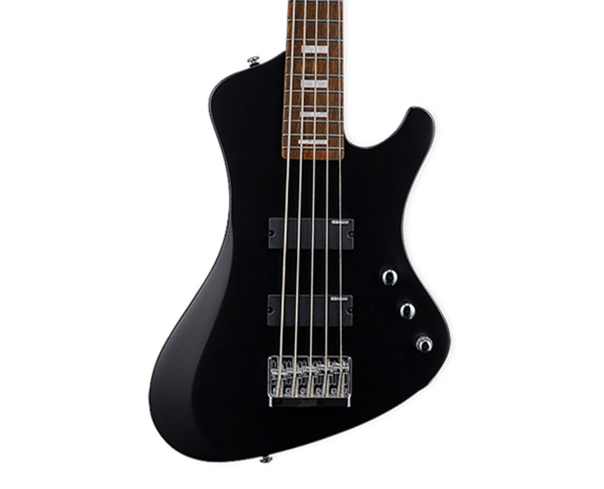 ESP LTD Stream-205 Black Satin 5 String Bass Guitar