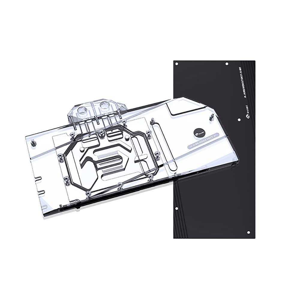Bykski Copper GPU Water Cooling Block GPU Waterblock Graphics Card Water Cooling Block for ASROCK Radeon 6900XT OC Formula 16G (12V RGB Aura Effect